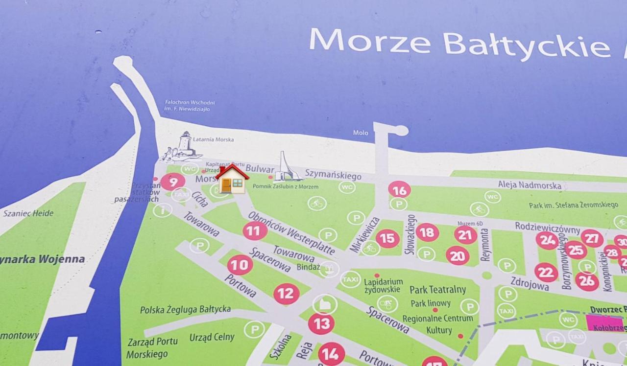 Apartament Z Garazem W Kolobrzegu Apartment Ngoại thất bức ảnh
